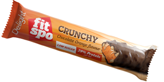 FitSpo Crunchy 29% Protein Bar 64g